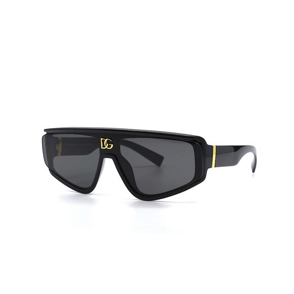 DOLCE&GABBANA DG6177 501/87 BLACK GREY UNISEX AUTHENTIC SUNGLASSES - Picture 3 of 14